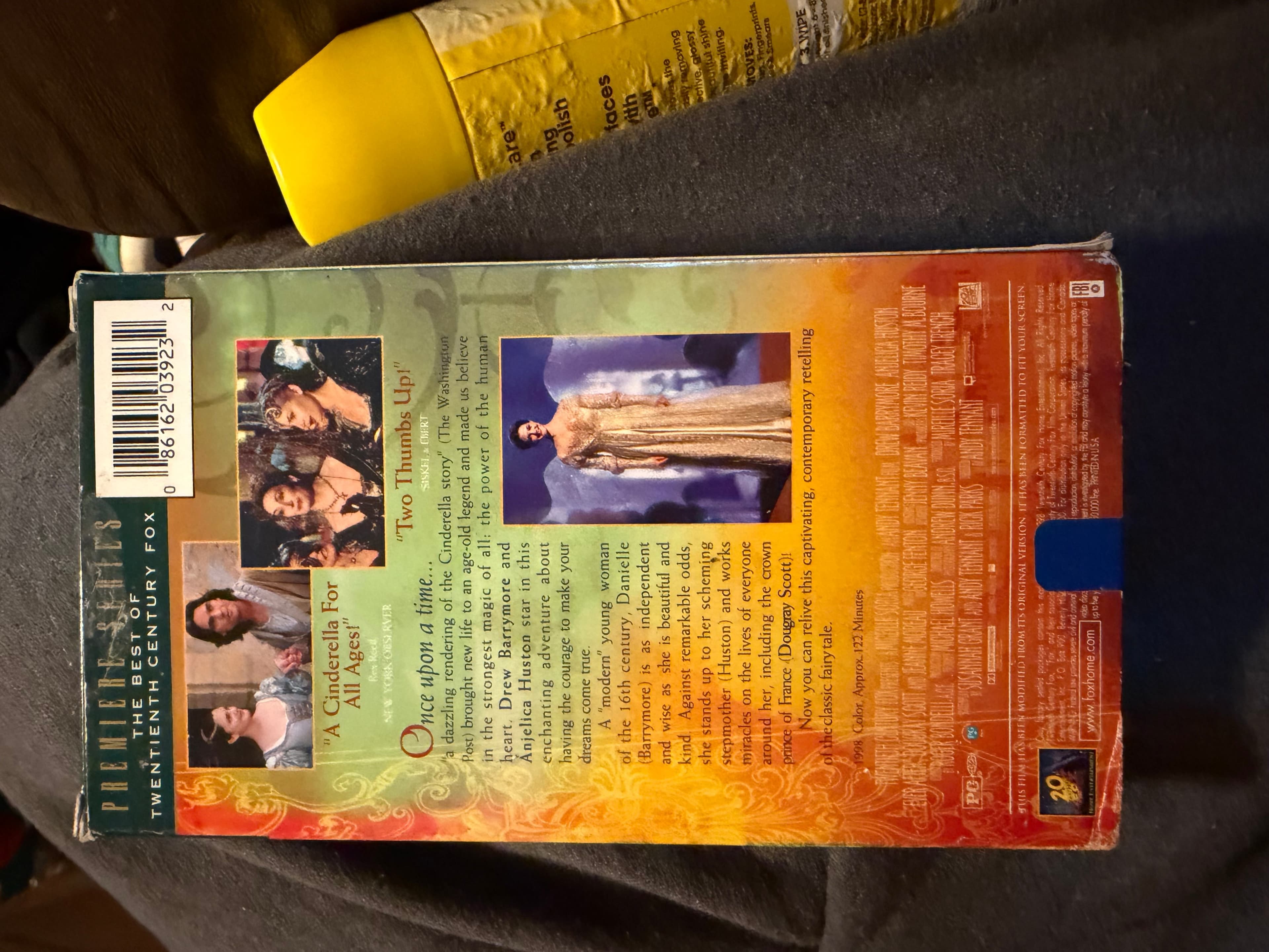 Ever After A Cinderella Story VHS Drew Barrymore Premiere Series - Thumbnail 2