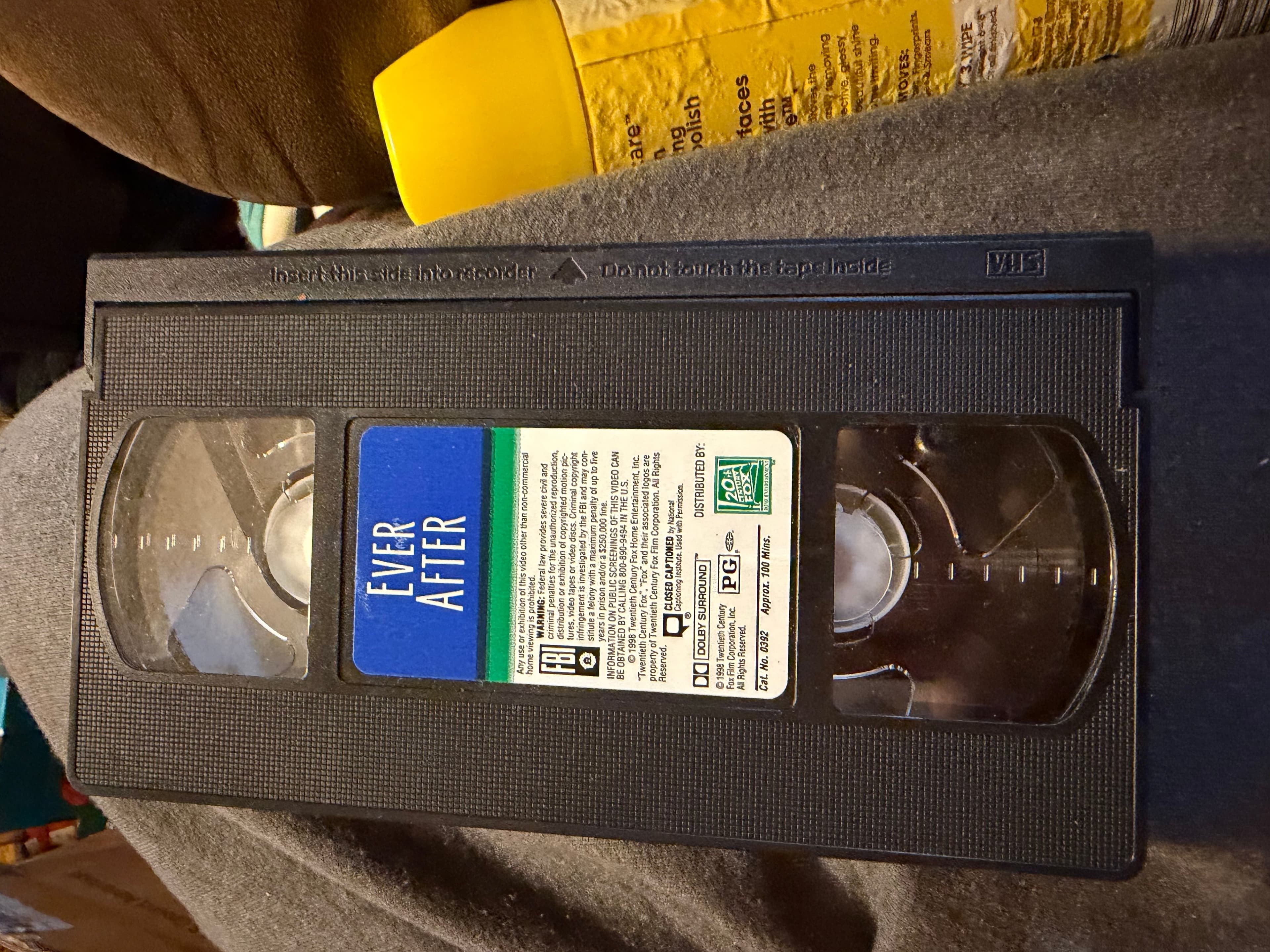 Ever After A Cinderella Story VHS Drew Barrymore Premiere Series - Thumbnail 3