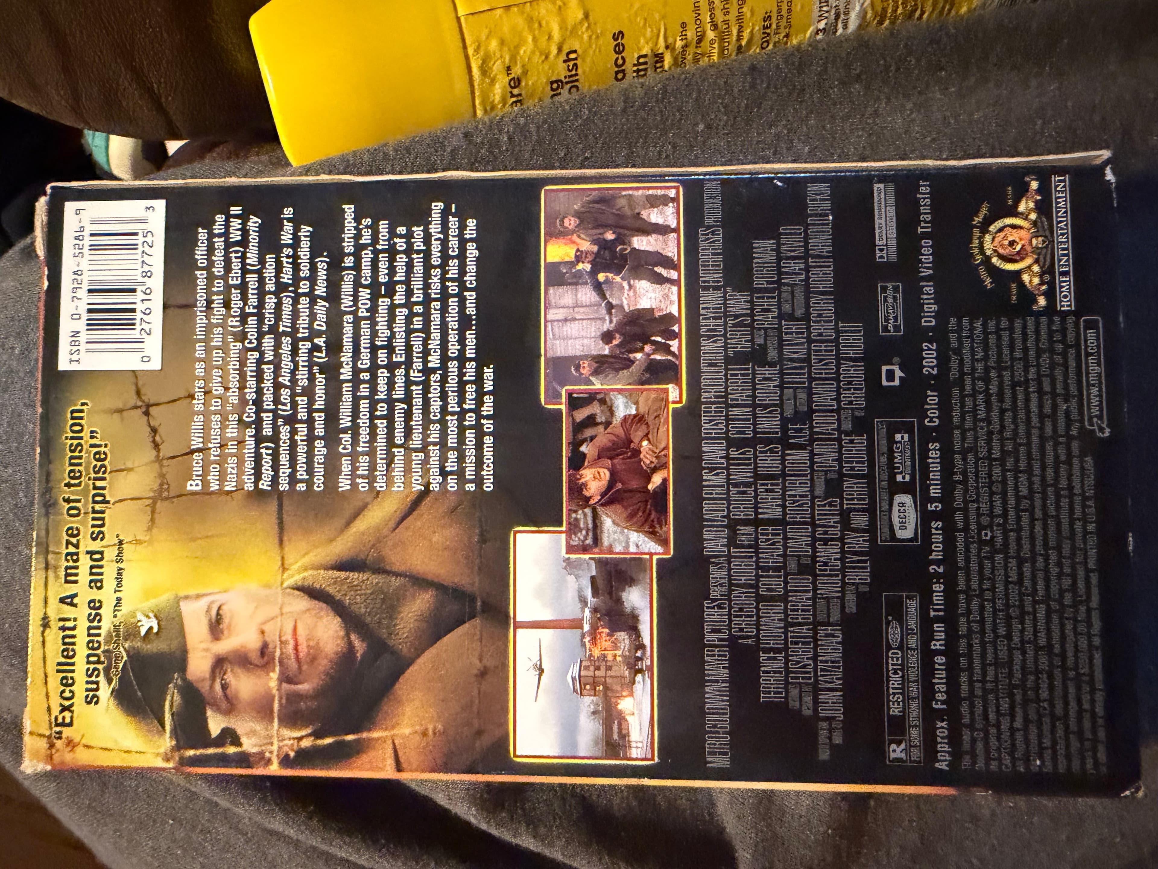 Hart's War DVD 2002 Bruce Willis Colin Farrell WWII Drama - Thumbnail 2