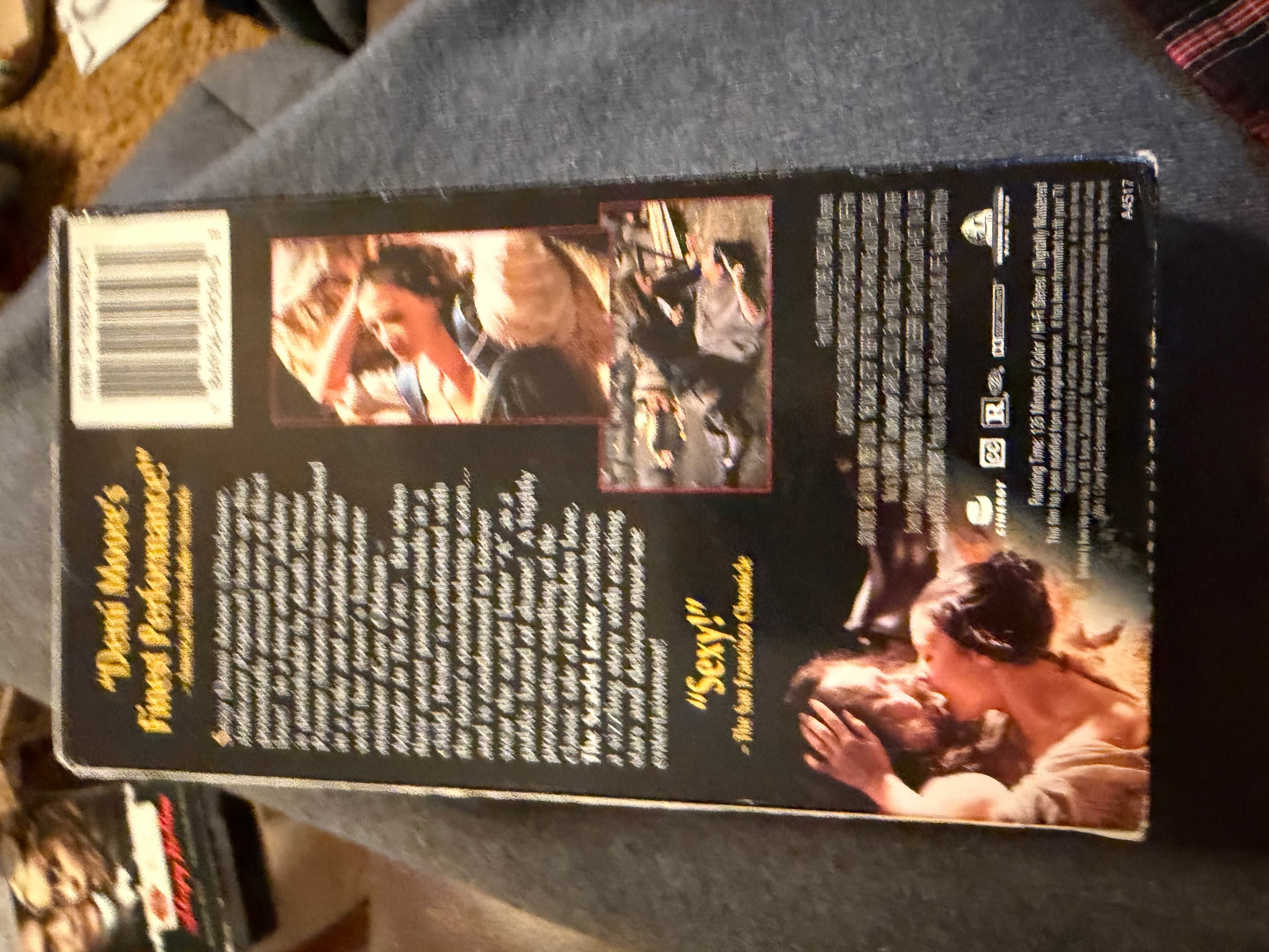 The Scarlet Letter VHS Demi Moore Gary Oldman 1995 Movie - Thumbnail 2