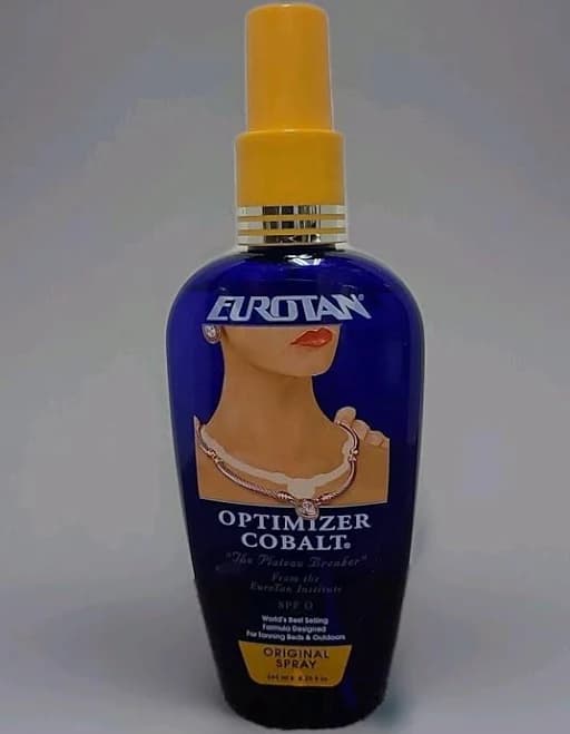 Eurotan Optimizer Cobalt Original Suntan Spray 8.25 fl Oz TAN FASTER Enhance - Thumbnail 5