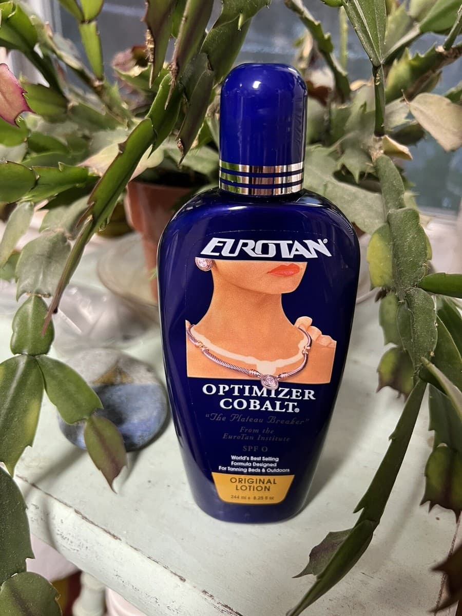 Eurotan Optimizer Cobalt Original Suntan Spray 8.25 fl Oz TAN FASTER Enhance - Image 1