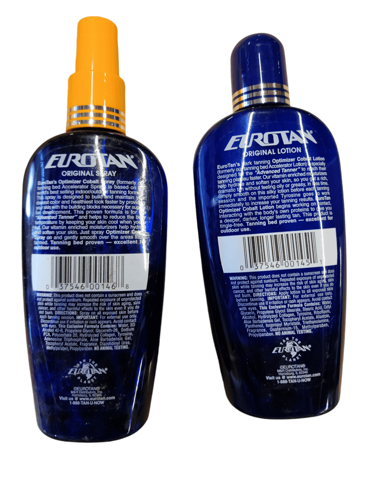 Eurotan Optimizer Cobalt Original Suntan Spray 8.25 fl Oz TAN FASTER Enhance - Thumbnail 3