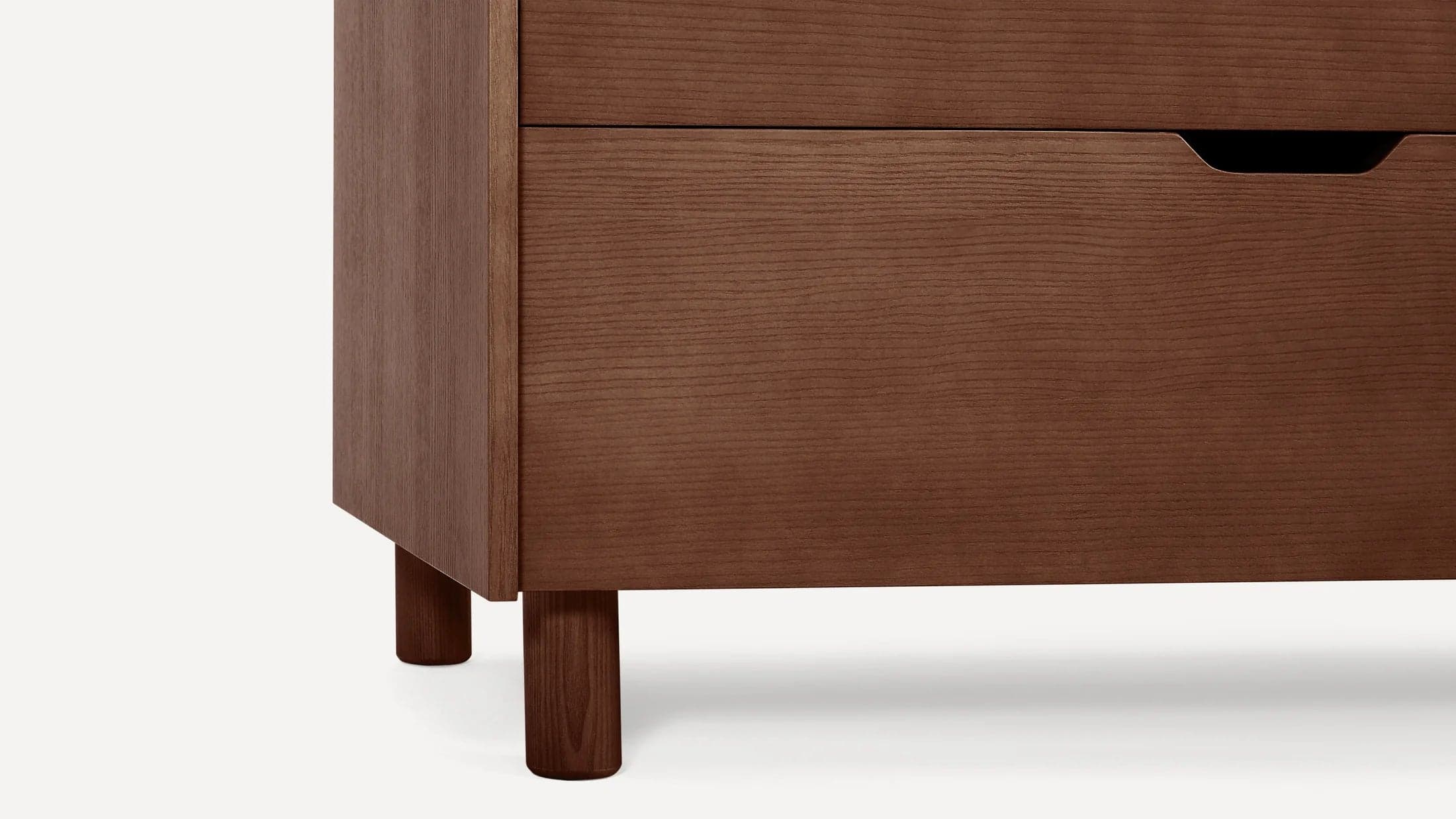 Burrow Walnut The Prospect 3-Drawer Dresser FFE-1380 - Thumbnail 3