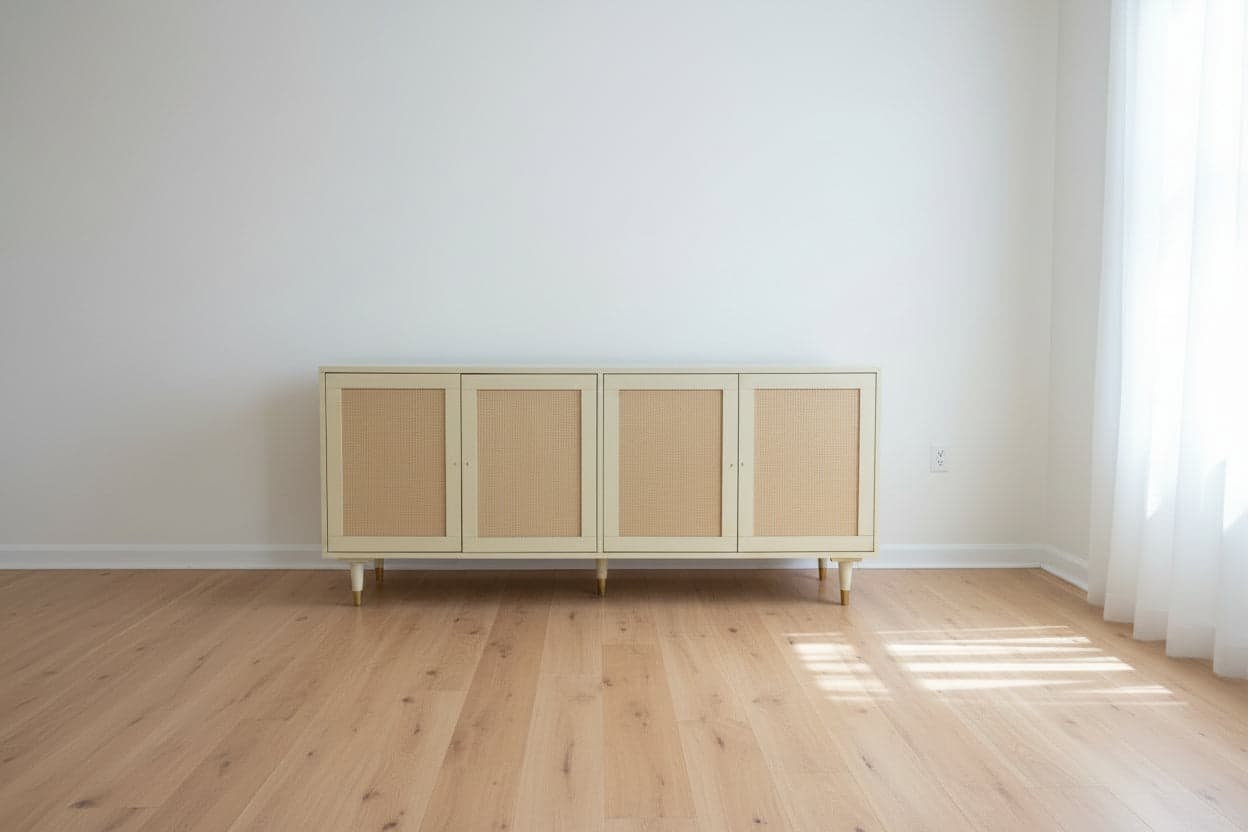 TOV FURNITURE Sierra Buttermilk Sideboard Buffet Cabinet FFE-1295 - Image 1