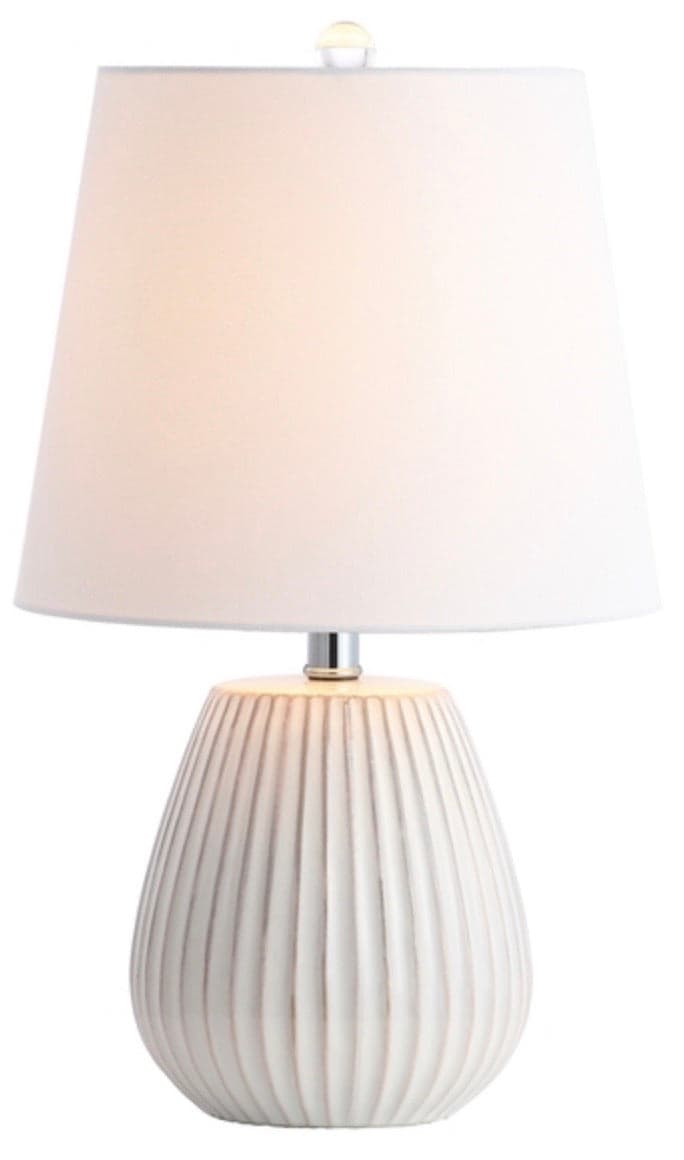 Safavieh Kole Table Lamp - White FFE-1430 - Thumbnail 2