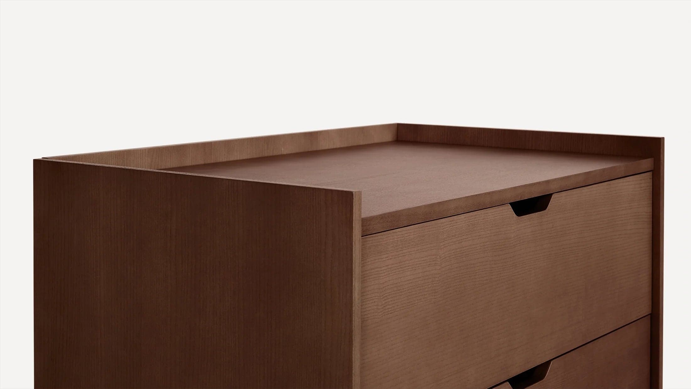 Burrow Walnut The Prospect 3-Drawer Dresser FFE-1380 - Thumbnail 4