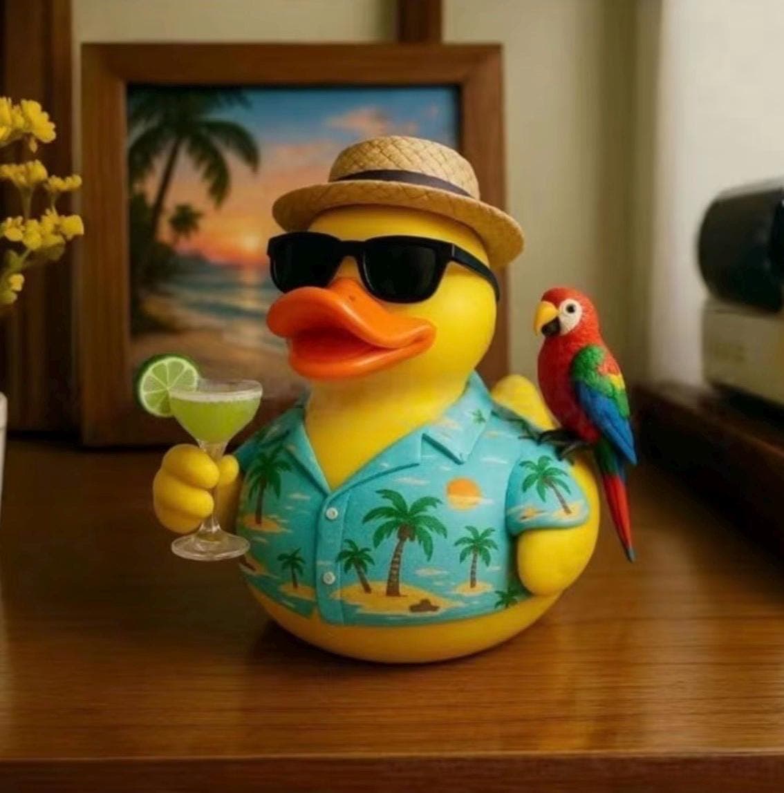 Margaritaville Duck | Tropical Cruise & Jeep Duck Gift - Thumbnail 4