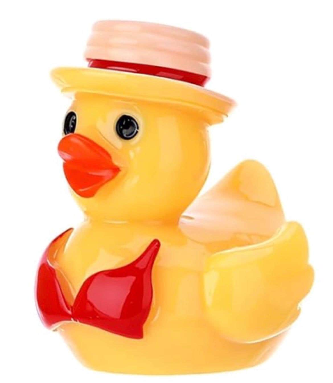 Set of 6 Summer Mini Resin Ducks, Beach Pool Decor, Fairy Garden Figurines - Thumbnail 8