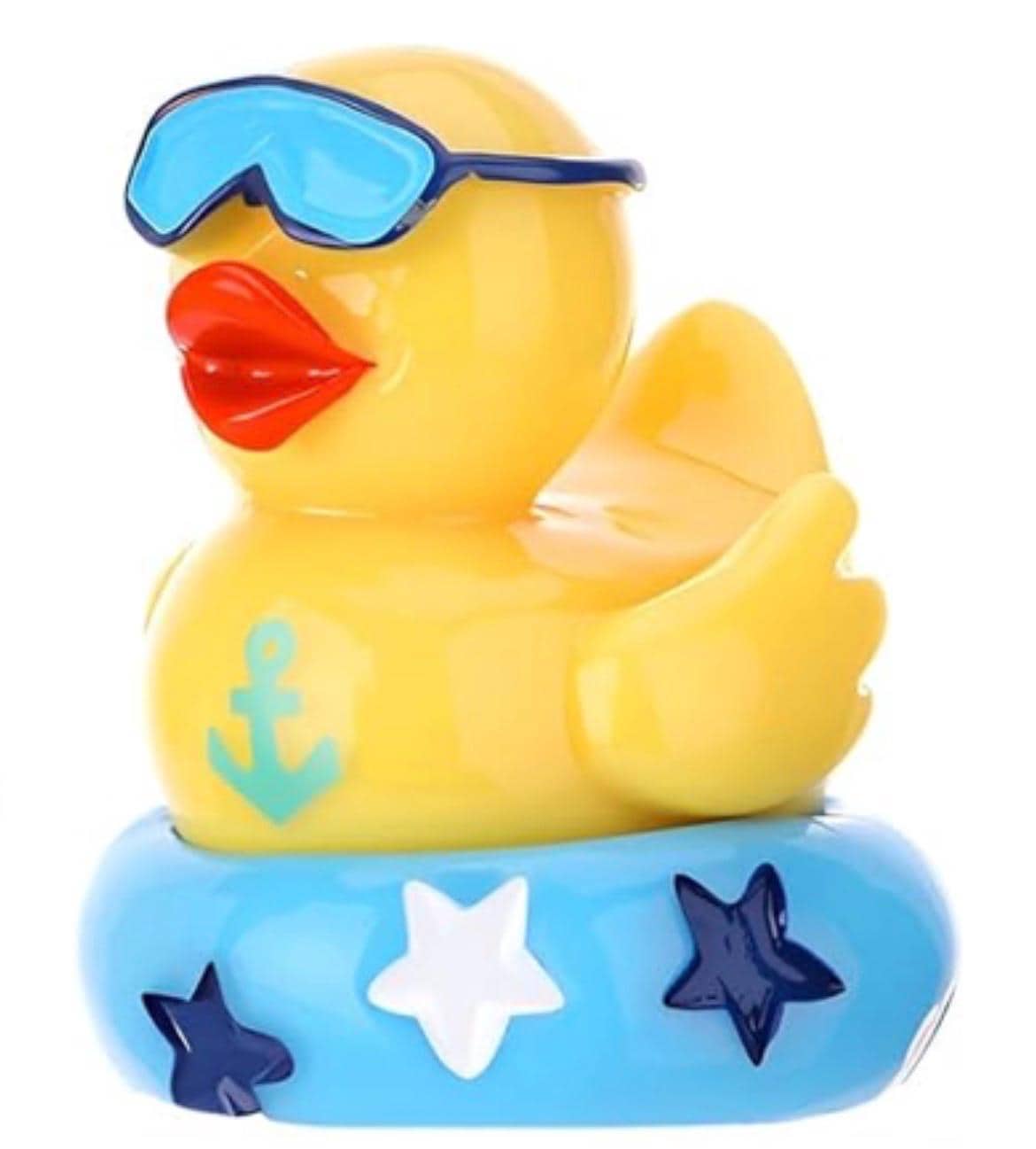 Set of 6 Summer Mini Resin Ducks, Beach Pool Decor, Fairy Garden Figurines - Thumbnail 9