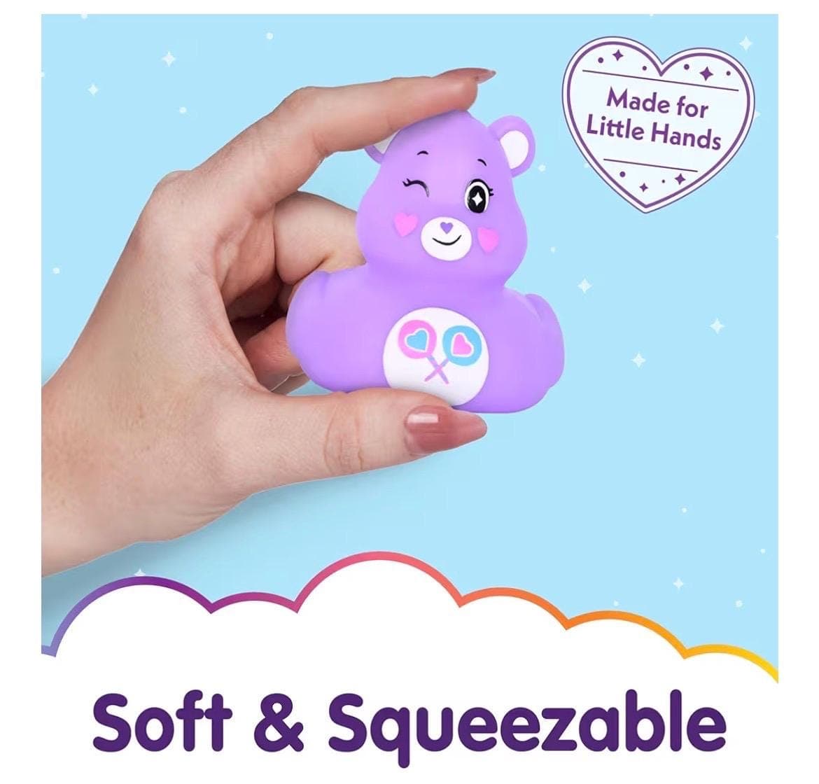 Care Bears Rubber Duck 3 Pack – Cheer Bear, Share Bear & Grumpy Bear Collectible Ducks, Bath Toys, Cruise Ducks and Jeep Dashboard Decor - Thumbnail 5