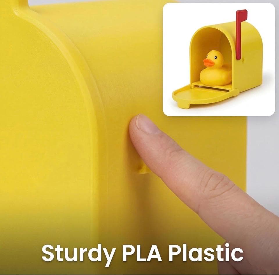 Magnetic Mailbox – Leave a Duck Take a Duck – Cruise, Jeep Ducking Fun - Thumbnail 2