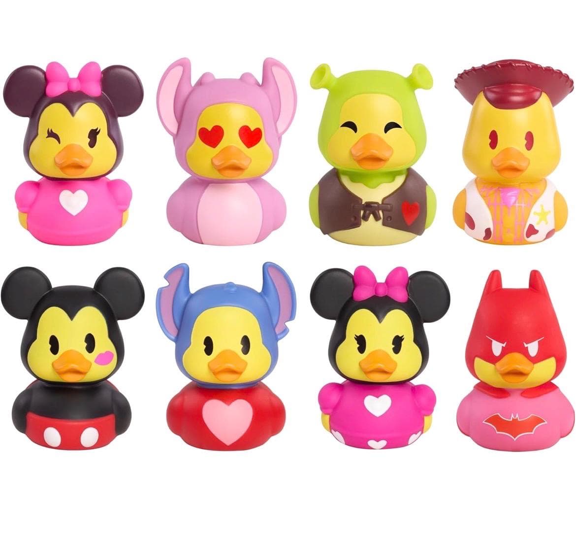 8pc Duckalooz Love Rubber Duck Set, Valentine Inspired Character Ducks, Cute Collectible Ducks for Jeep Ducking, Cruise Ducks, Gifts & Swaps - Thumbnail 4