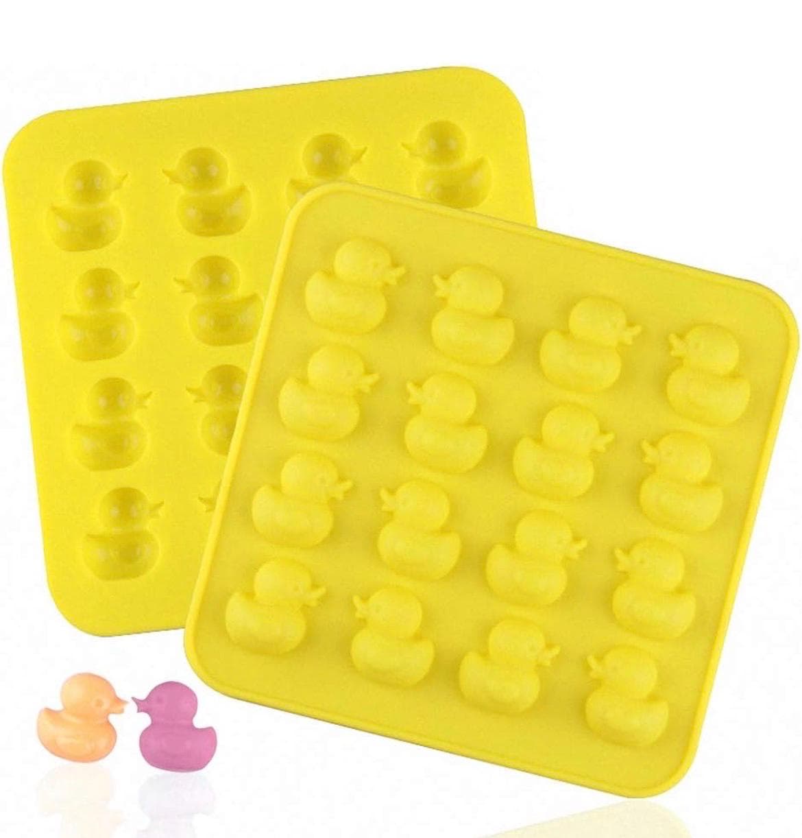 Mini Rubber Duck Silicone Mold | Candy, Chocolate, Fondant, Soap Tray - Thumbnail 5