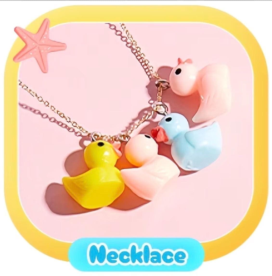 10pc Mini Resin Duck Charms for Jewelry Making, Random Color Duck Pendants, DIY Bracelet Necklace Earring Accessories, Cute Tiny Duck Craft - Thumbnail 3