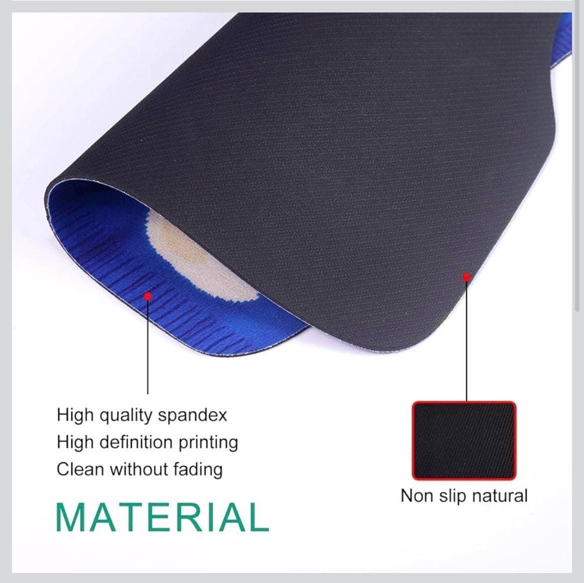 Cute Duck Sweater Mouse pad, Wireless Mouse Desktop Accessory, Non Slip Rubber Base Travel Mouse pad, Suitable for Desktop, Computer, Laptop - Thumbnail 7