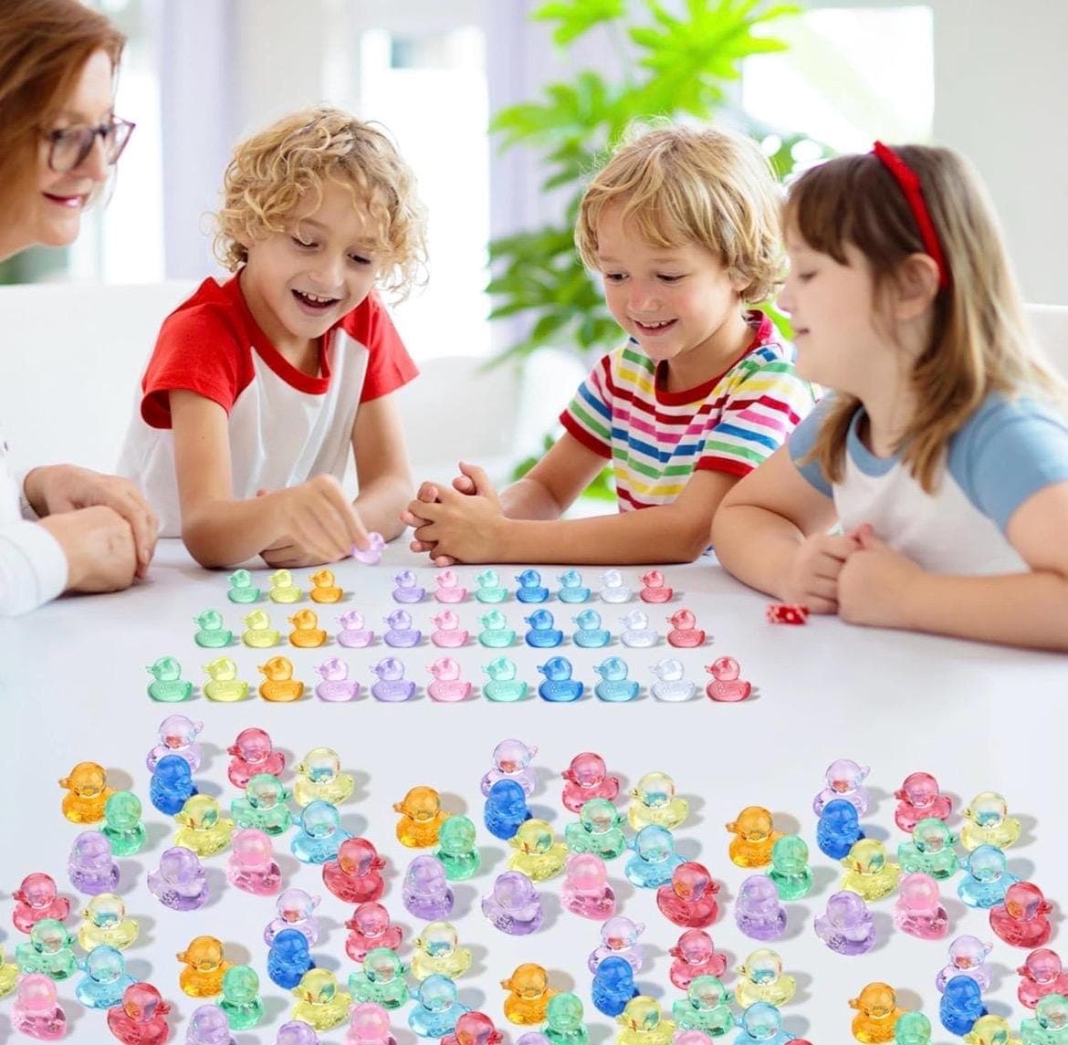 20 PCS Mini Resin Ducks – Colorful Random Mix for Crafts, Jeep, Cruise (0.94in) - Thumbnail 7