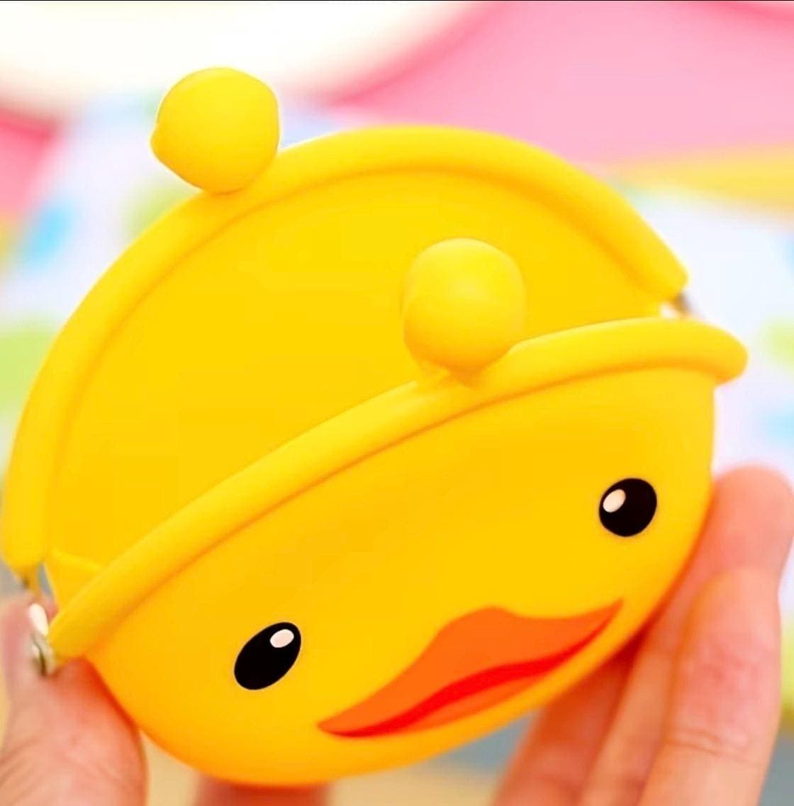 Duck Coin Purse | Kiss Lock Pouch, Travel Accessory, Kawaii Bag - Thumbnail 6