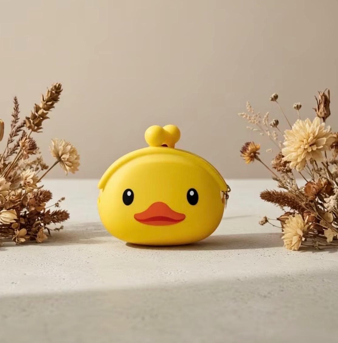 Duck Coin Purse | Kiss Lock Pouch, Travel Accessory, Kawaii Bag - Thumbnail 7
