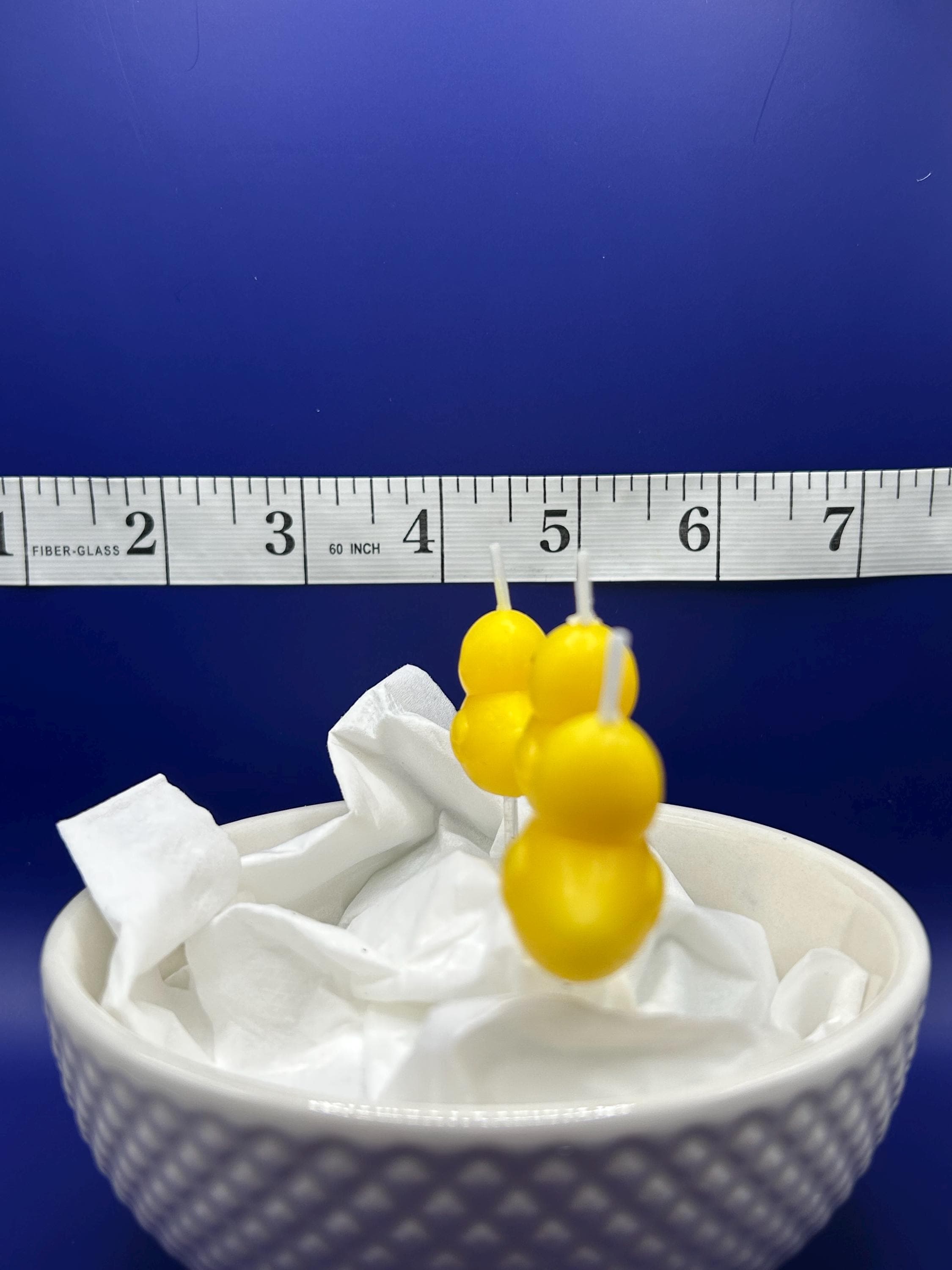 Set of 3 Yellow Rubber Duck Candles – Mini Duck Party Favors, Baby Shower Gift - Thumbnail 3