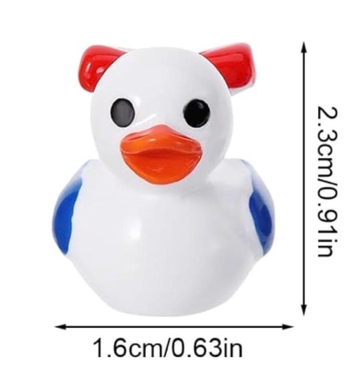 5pcs Whale Tail Mini Ducks – Style 2 Resin Collectibles for Cruise, Jeep Ducking - Thumbnail 3