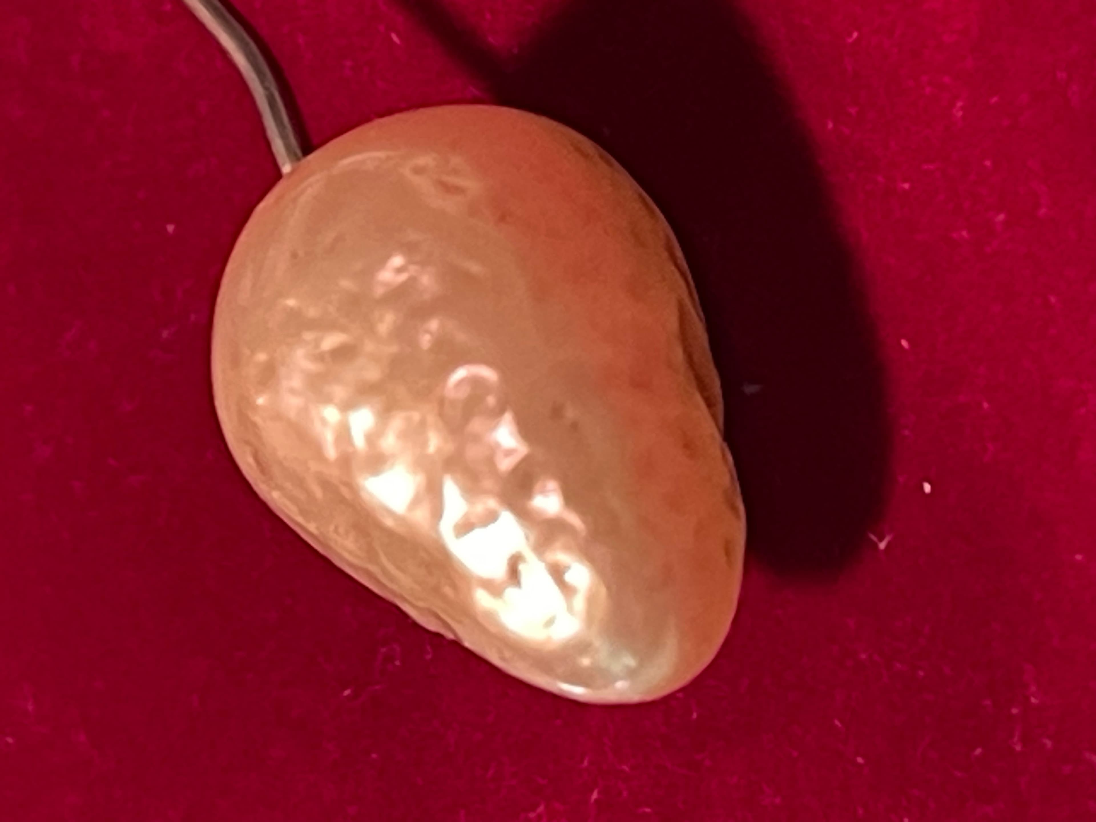 Vintage Pearl & Crystal Hat/Lapel Pin - Thumbnail 6