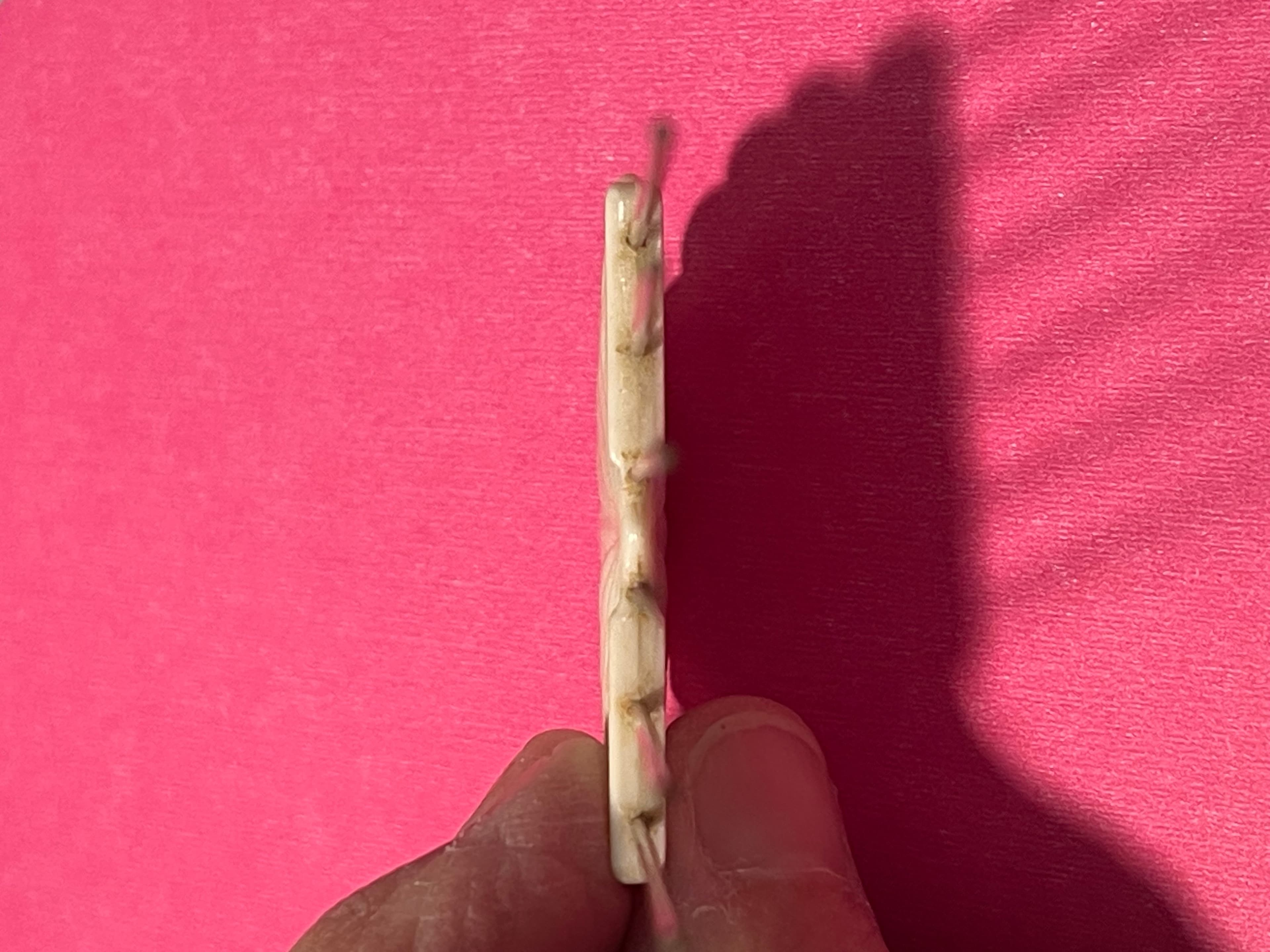 Vintage Mid Century Clamshell-Shaped Hair Pin - Thumbnail 6