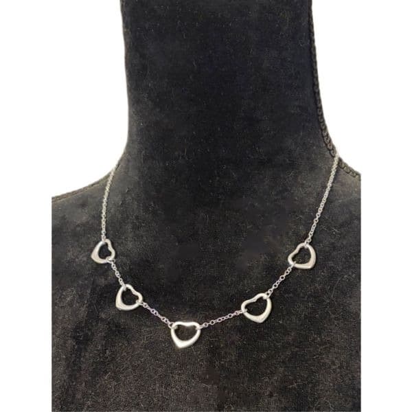 The 5 heart Sterling Silver necklace - Image 1