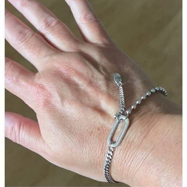 The Dainty Dangle chain bracelet. Lobster clasp - Thumbnail 5