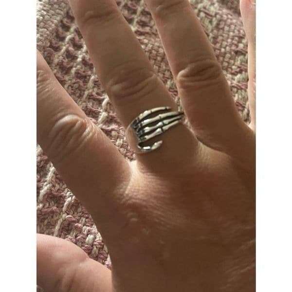 The Skeleton Ring in 925 - Thumbnail 6