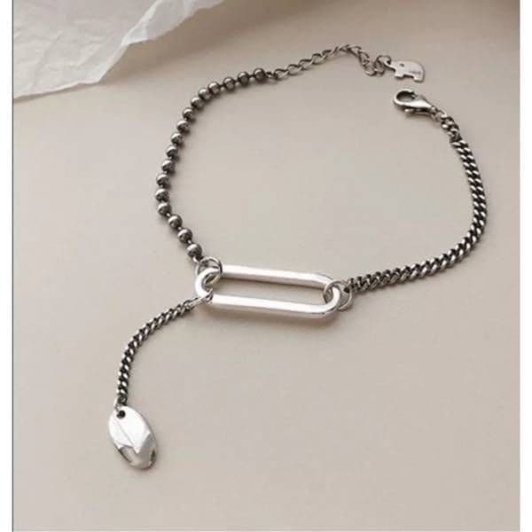 The Dainty Dangle chain bracelet. Lobster clasp - Image 1