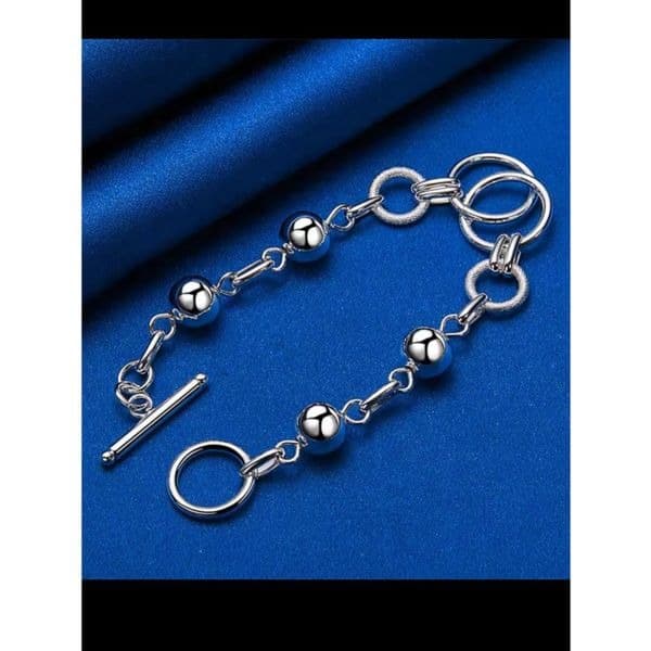 The Multi Sphere bracelet in 925 sterling silver - Thumbnail 4