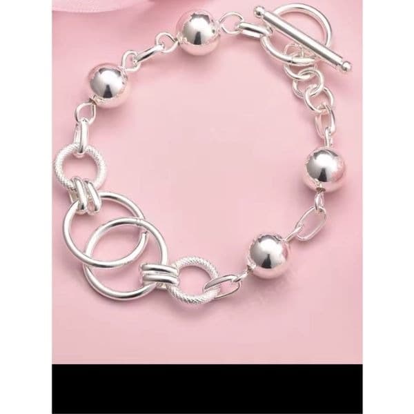 The Multi Sphere bracelet in 925 sterling silver - Thumbnail 3