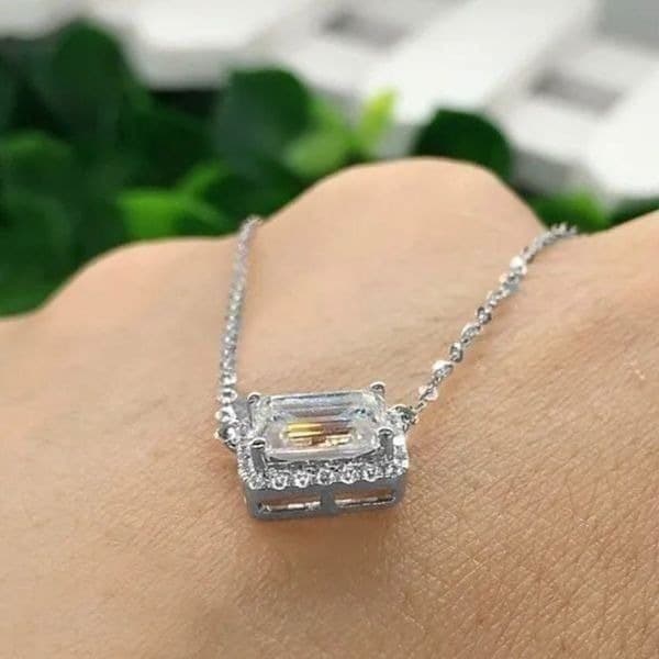 The Beauty Box luxury pendant necklace in 925 silver - Thumbnail 2