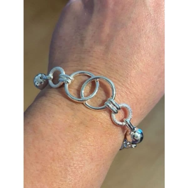 The Multi Sphere bracelet in 925 sterling silver - Thumbnail 6