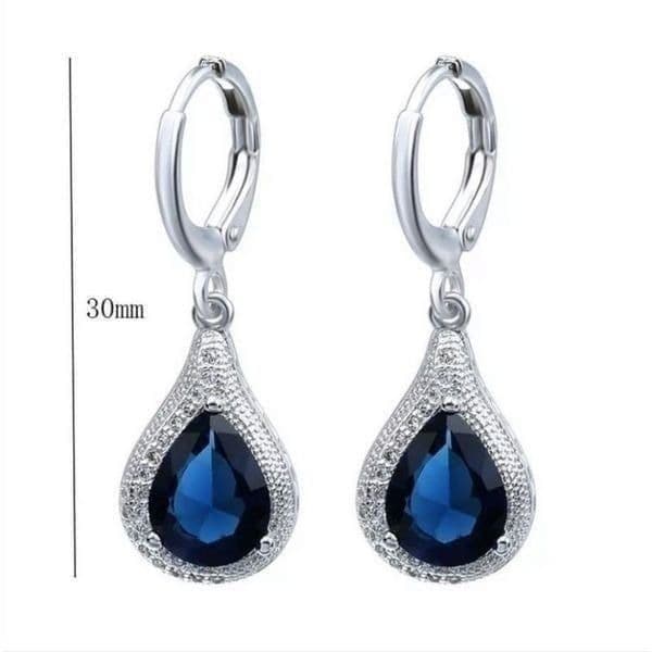 The Best seller Estate inspired /925 silver Drop Earrings - Thumbnail 5