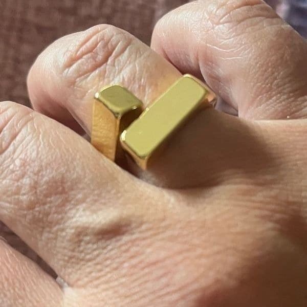 The Guggenheim Ring in 14k plating over 925 - Thumbnail 2