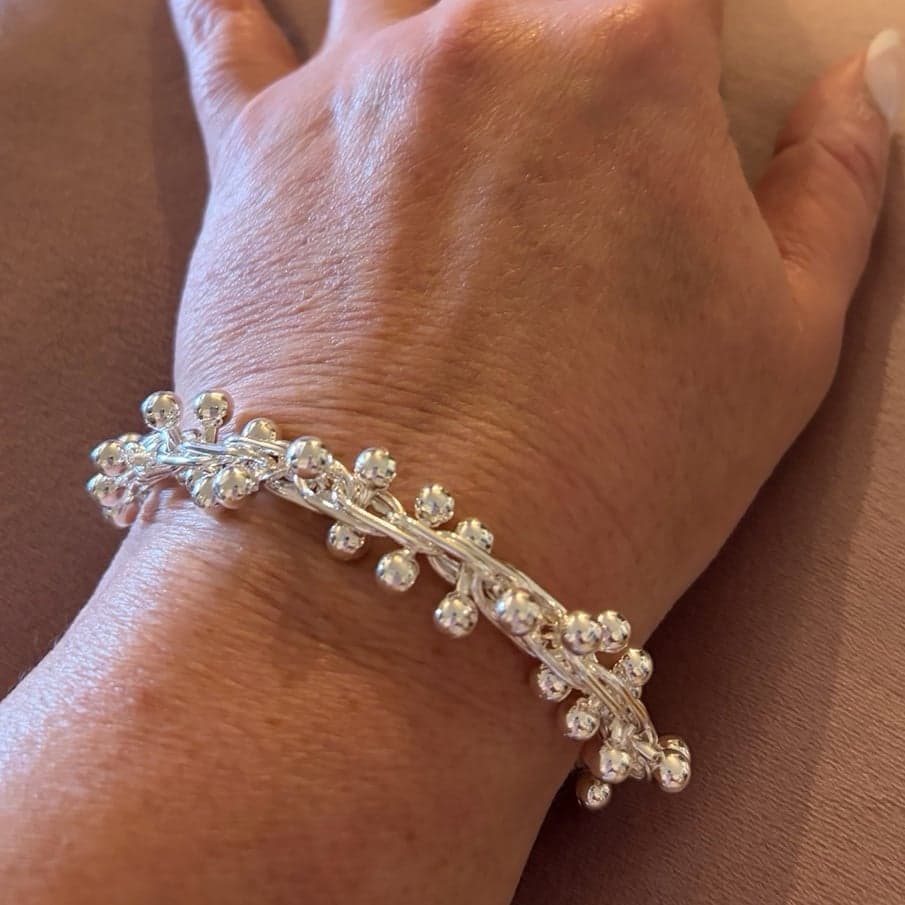 The Chunky Link bracelet in sterling silver 925 - Thumbnail 5