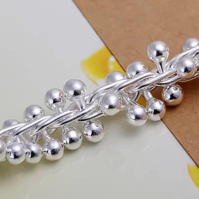 The Chunky Link bracelet in sterling silver 925 - Thumbnail 4
