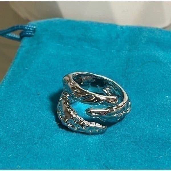 The Jurassic Ring in 925 silver, adjustable - Thumbnail 3