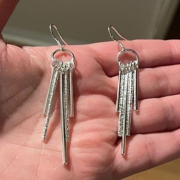 The Darling Dangle drop earrings in 925 silver - Thumbnail 4