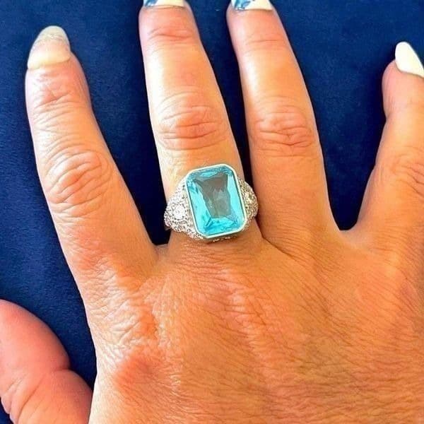 The Neptune Ring in 925 size 8 - Thumbnail 4