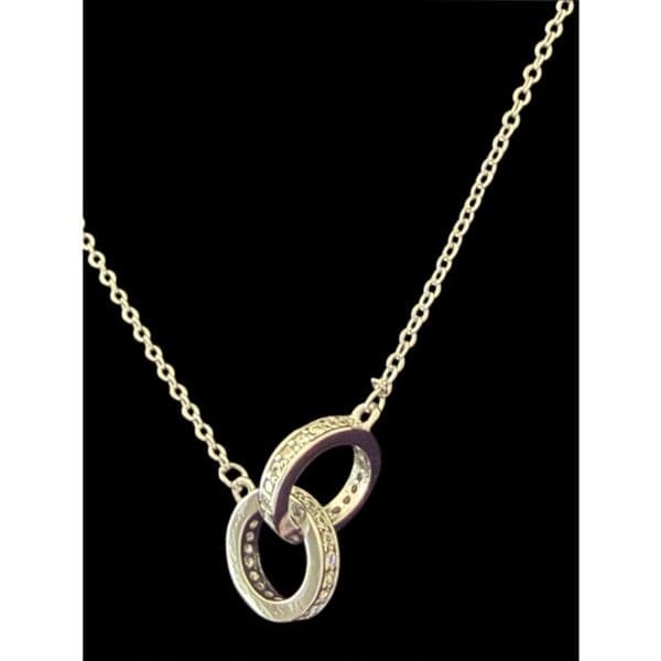 The dual perfection pendant necklace in 925 silver. - Thumbnail 5