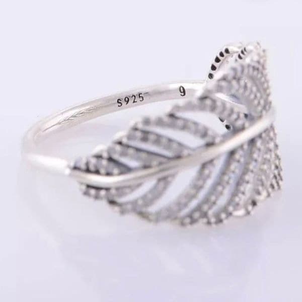 Last one!! The Autumn Leaf Ring in 925 silver - Thumbnail 6