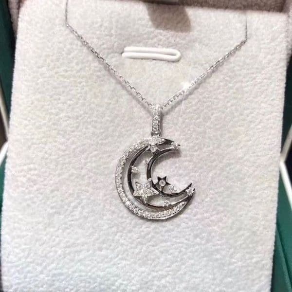 The Celestial Pendant Necklace in 925 silver - Thumbnail 3