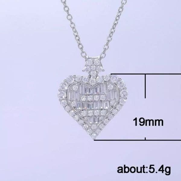 Heart Of The Deal 925 Silver Pendant - Thumbnail 4