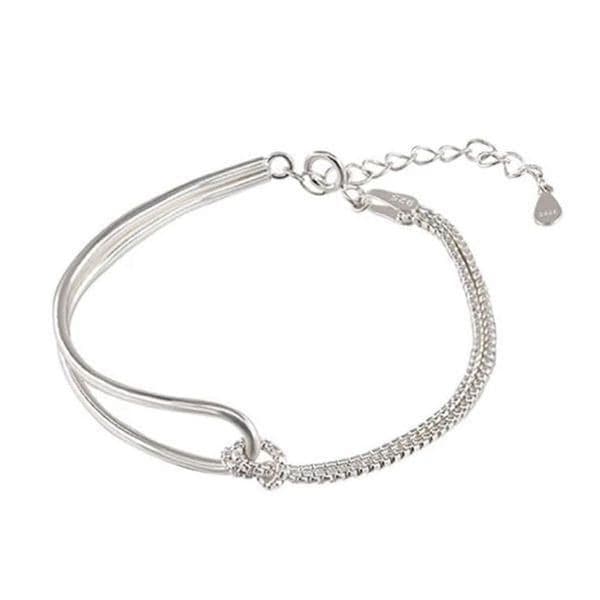 The Hybrid Bracelet in 925 silver - Thumbnail 2