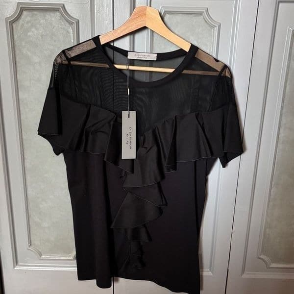 D. EXTERIOR SHEAR T-SHIRT black sz XL - Thumbnail 2