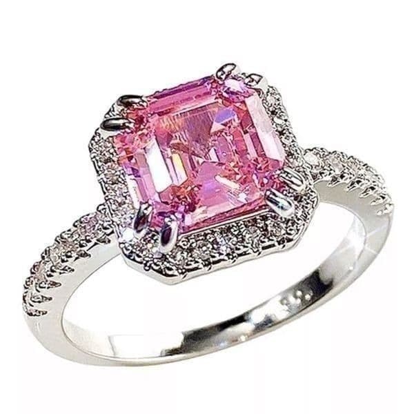 The Valiant Ring in Pink Sapphire & 925 - Thumbnail 7