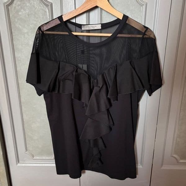 D. EXTERIOR SHEAR T-SHIRT black sz XL - Thumbnail 8